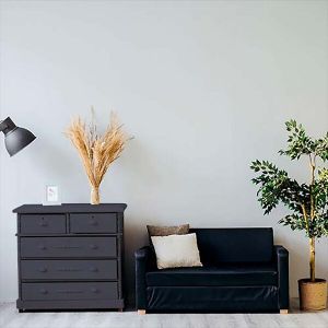 Gris Anthracite-Peinture meuble bois intérieur à base d-acrylique aspect velours-satin Aqua Bois - 750 ml