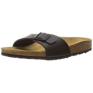 Image de Birkenstock Madrid BS - Mules - Mixte Adulte - Noir (Black) - 40 EU