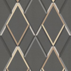 Superfresco Easy Papier peint Losanges Métalliques