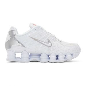 Nike Chaussure Shox TL pour Femme - Blanc - Taille 38.5