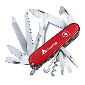 Image de Victorinox Couteau Suisse 14 Pi&egrave;ces Ranger Camping Rouge