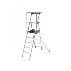 Image de Tubesca Escabeau pirl 5 marches - Hauteur max. de travail 3.18m - 2274005