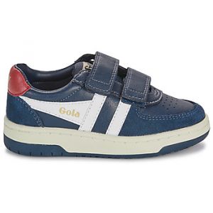 Gola Baskets basses enfant HAWK STRAP Marine - Taille 26,27,28,29,30,31,32,33,34