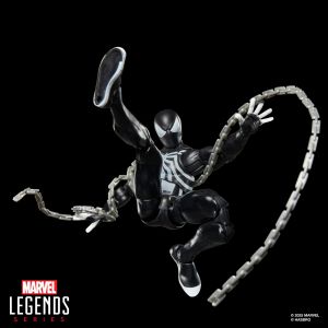 Marvel Legends Series, Figurine Spider-Venom rétro sous Blister inspirée des Bandes dessinées Spider-Man