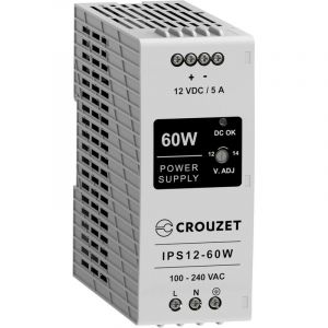 Crouzet 89452061 Bloc d'alimentation industriel 12 v 5 a 60 w Contenu 1 pc(s) R040292