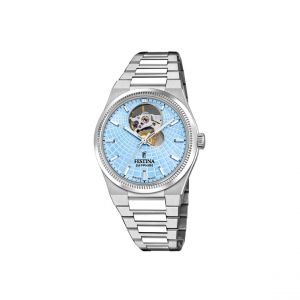 Montre femme Festina Swiss Made Automatic - F20054-4 Bracelet Acier Argent