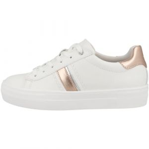 Geox Fille D Claudin A, Blanc Or Rosé, 40 EU