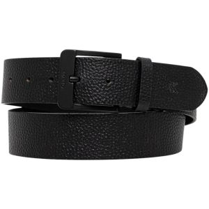 Calvin Klein Ceinture Homme Classic 4,0 cm Cuir, Noir (Bla /Bla, 90 cm
