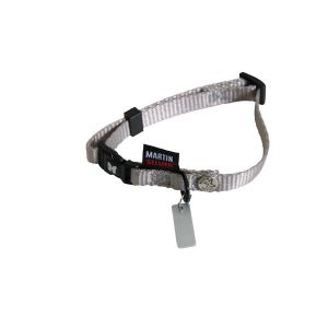 Martin Sellier Collier en nylon r&eacute;glable pour chien 20/30 cm