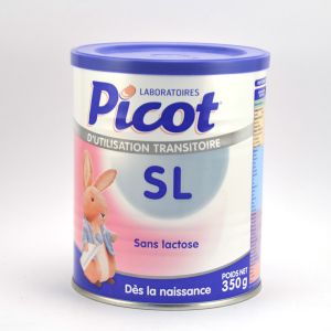 Image de Picot Lait SL sans lactose 350 g - dès la naissance