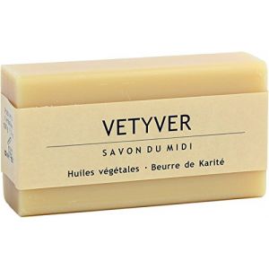 Savon du midi Savon pour Homme au Beurre de Karité Vetyver - 100 g