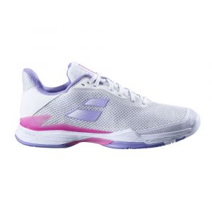 Babolat Jet Tere Chaussures Toutes Surfaces Femmes - Blanc, Lilas
