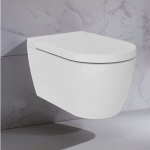 Cuvette lavante suspendue – WC japonais sans bride - tesa