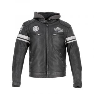 Helstons Blouson cuir Riposte noir- 2XL