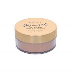 Technic Cosmetics - Base de maquillaje en polvo Mineral Powder Foundation - Ivory