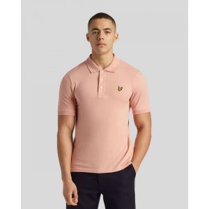 Lyle and Scott Polo Plain Rose taille S
