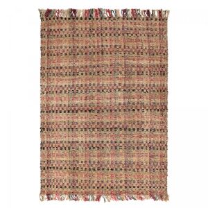 Impalo - 160x230 - Tapis jute jutesquare en jute Fait main Care&Fair - Multicolore