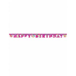 Bannière en papier Happy Birthday Barbie Dreamtopia 15 cm x 2 m