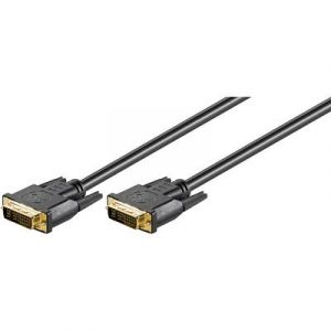 Goobay DVI Câble de raccordement [1x DVI mâle 24+5 pôles - 1x DVI mâle 24+5 pôles] 3 m