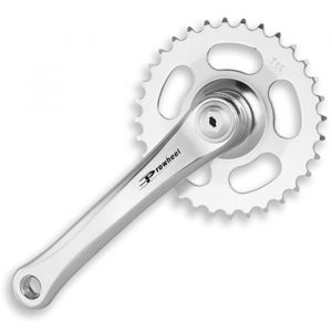 Prow el Pédalier Singlespeed 170 mm Silver