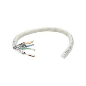 Intellinet Network Bulk Cat6 Cable, 23 AWG, Solid Wire, 305m, Grey, Copper, S/FTP, Box - Câble en vrac - 305 m - STP - CAT 6 - solide - gris