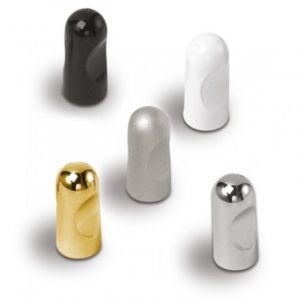 Bouton encoche zamak diam&egrave;tre 12mm dor&eacute; brillant &ndash; ESTAMP &ndash; 8010100