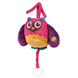 Oops Happy melody Hibou - doudou carillon