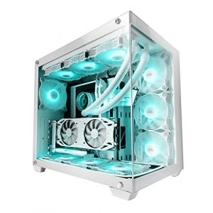 Image de Boitier PC Gaming Mars Gaming MCV4 Tower Blanc