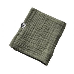 Image de OUREA - Serviette Invit&eacute; 30x50cm Gaze de Coton Romarin - Altobuy