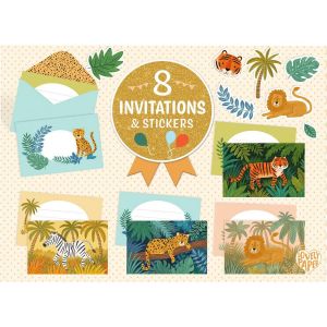 Djeco Boîte de correspondance - Animaux de la Jungle