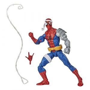 Hasbro Marvel Legends Series, Figurine de Collection rétro Cyborg Spider-Man de 15 cm, inspirée des BD