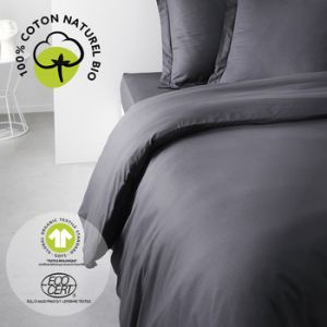 Image de Today Housse De Couette Organic En Coton Fusain