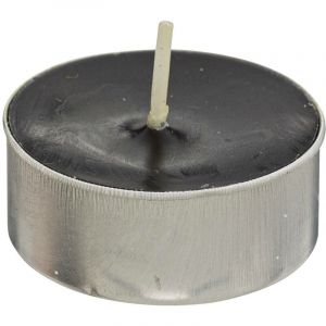 Atmosphera 18 Bougies chauffe-plats Hugo H1,5cm noir cr&eacute;ateur d'int&eacute;rieur - Noir