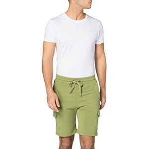 Urban classics Organic Cargo SweatShorts Shorts, Newolive, L Homme