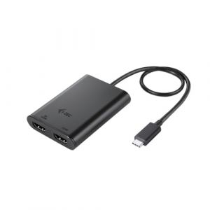 i-tec Usb-c Dual 4k/60hz (single 8k/30hz) Hdmi Video Adapter