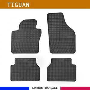 Image de Volkswagen Autosweet - Tapis de voiture - Sur Mesure pour tiguan (2007 - 2016) - 4 pi&egrave;ces - Tapis de sol antid&eacute;rapant pour automobile - Souple