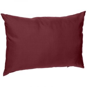 Hesperide Coussin déco d'extérieur Korai Bordeaux 50x30 cm