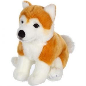 Peluche Chien Shiba GIPSY TOYS Assis 25 cm