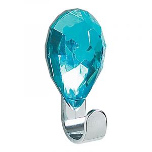 Spirella Crochet mural pour serviette jewel Bleu topaz