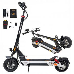 Trottinette Électrique - Kukirin M4 Max - Moteur 800w - Batterie 48v18.2ah - Sans Chambre À Air 10 Pouces - Maxi Autonomie 64km
