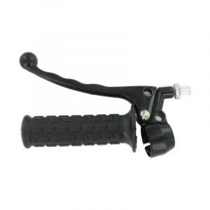 1tek origine Poign&Atilde;&copy;e de frein gauche noire avec levier boule noir