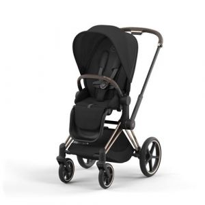 CYBEX - Poussette Priam Rosegold Sepia Black 2023 Cybex