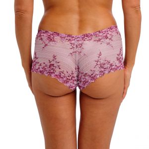 Shorty en Dentelle Lilas violet