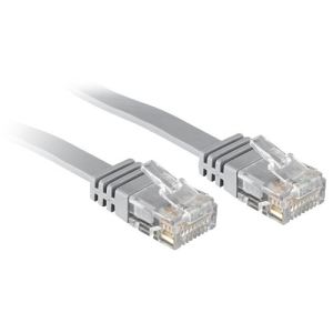 Lindy 47491 - Câble réseau RJ45 UTP Cat.6 plat 1 m