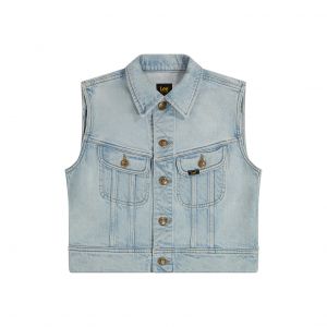 Lee Filters Veste en jean sans manches femme Rider Hint Of Rain