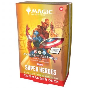 Hasbro Magic: The Gathering Marvel Super Heroes Collector&rsquo;s Edition Commander Deck - Avenger Assemble