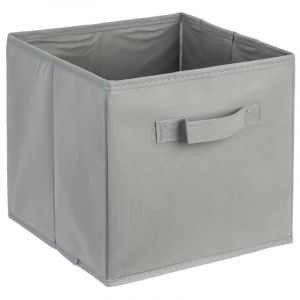 Image de Bac de rangement 24 x 24 x 23 cm gris