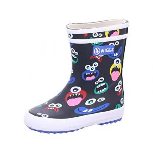 Aigle Bottes de pluie Baby Flac Theme monstres Bleu