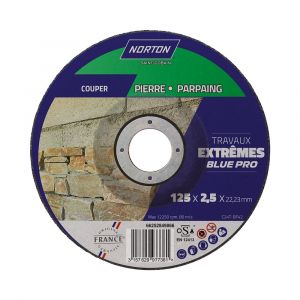 Norton clipper Disque a tronconner a moyeu dep. extremes materiaux 125x2,5x22,2