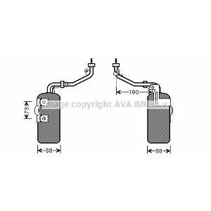 Ava Quality Cooling Bouteille déshydratante FORD FOCUS (247FDD387)